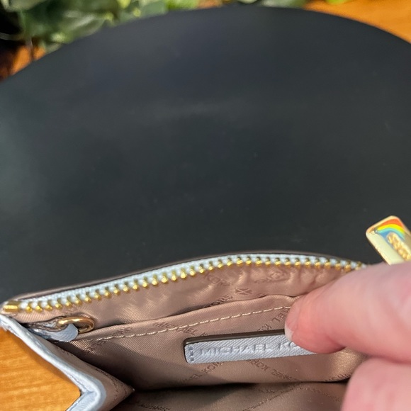 NWT Michael Kors light blue Crossbody bag and wallet - Picture 14 of 15